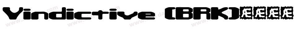 Vindictive (BRK)字体转换